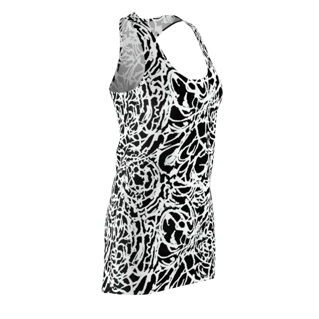 Obsidian Gesture on Racerback Dress — Front Side