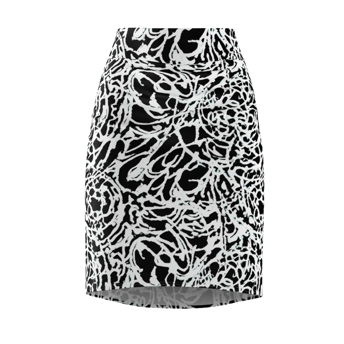 Obsidian Gesture on Pencil Skirt — Front