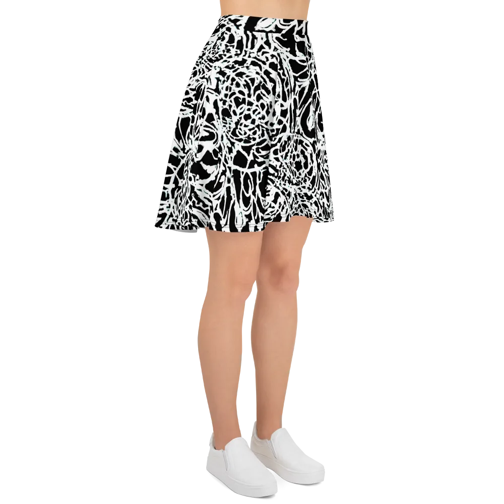 Obsidian Gesture on Skater Skirt — Right