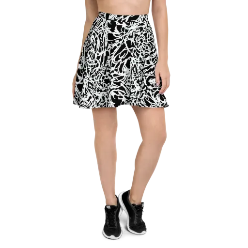 Obsidian Gesture on a Skater Skirt
