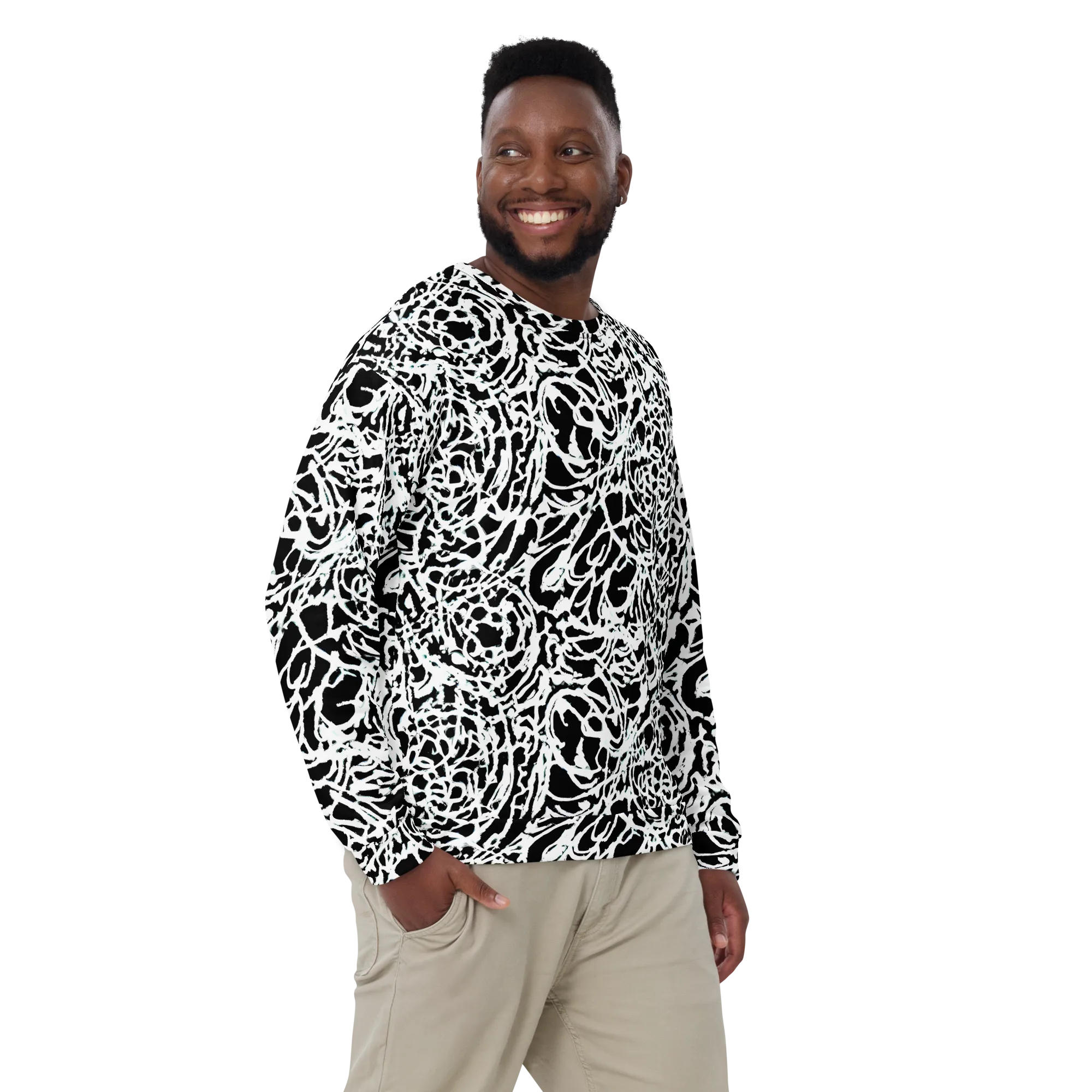 Obsidian Gesture on Sweatshirt — Front