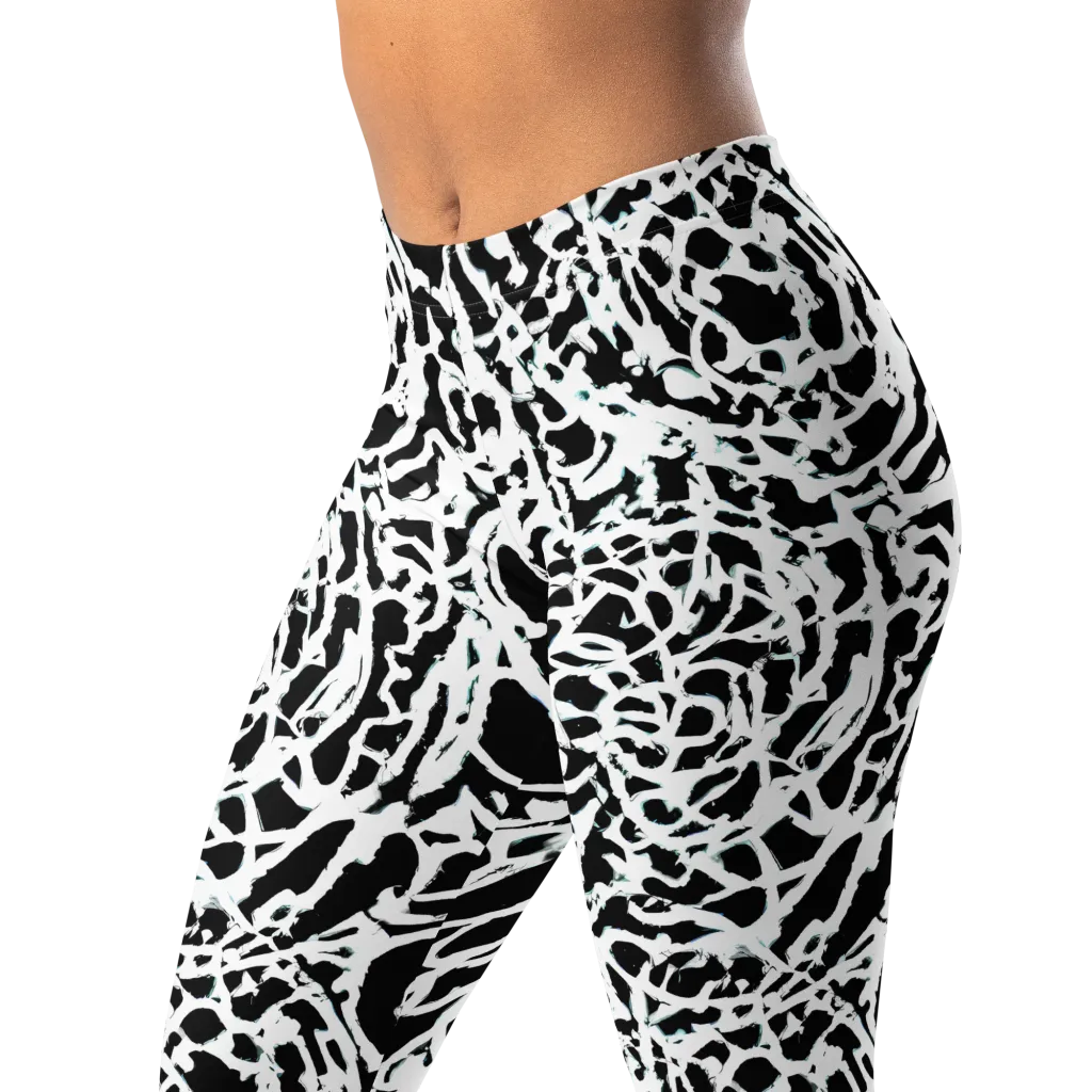 Obsidian Gesture on Leggings — Left Front