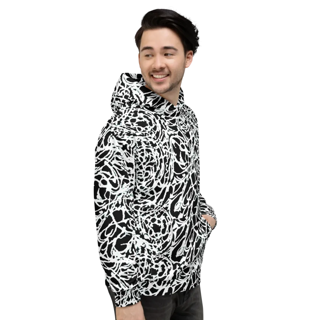 Obsidian Gesture on Hoodie — Right
