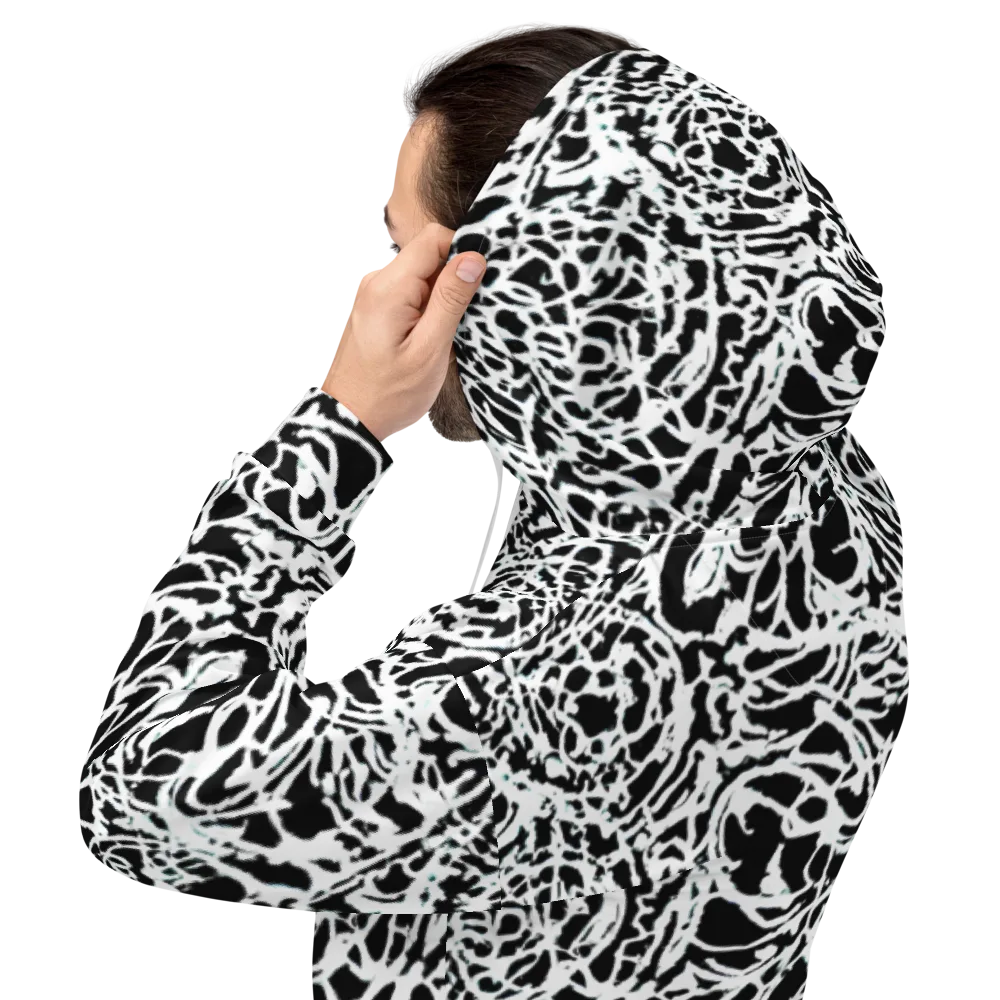 Obsidian Gesture on Hoodie — Back
