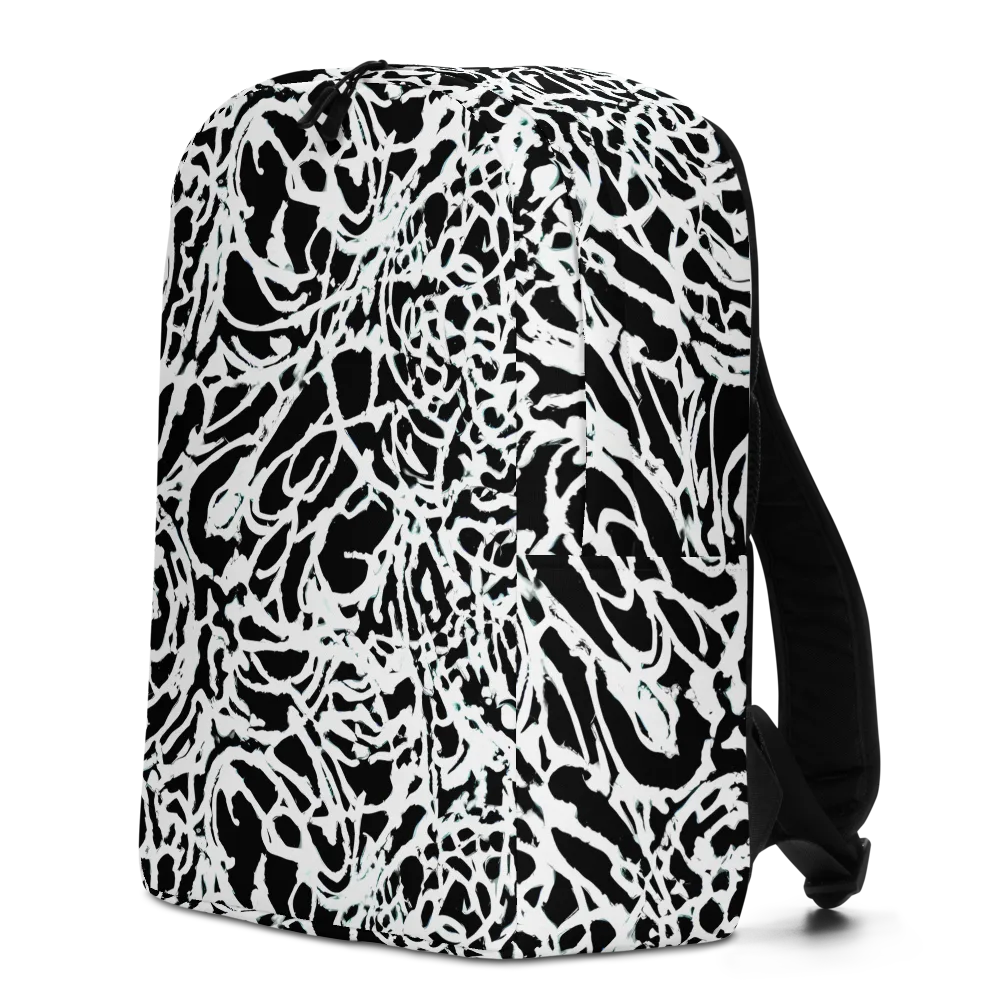 Obsidian Gesture on Minimalist Backpack — Left