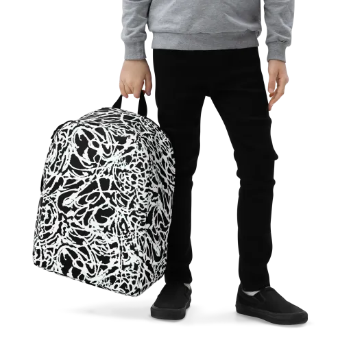 Obsidian Gesture on a Minimalist Backpack