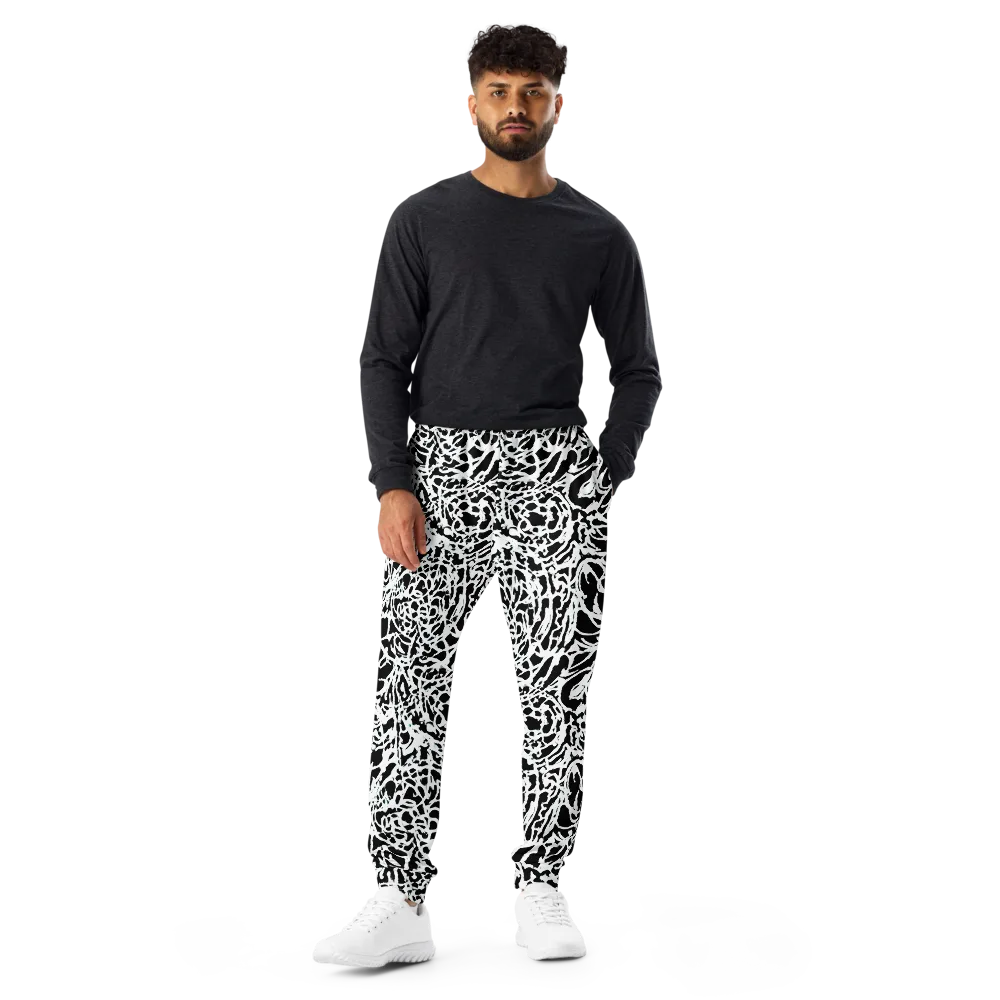 Obsidian Gesture on Men's Joggers — Front