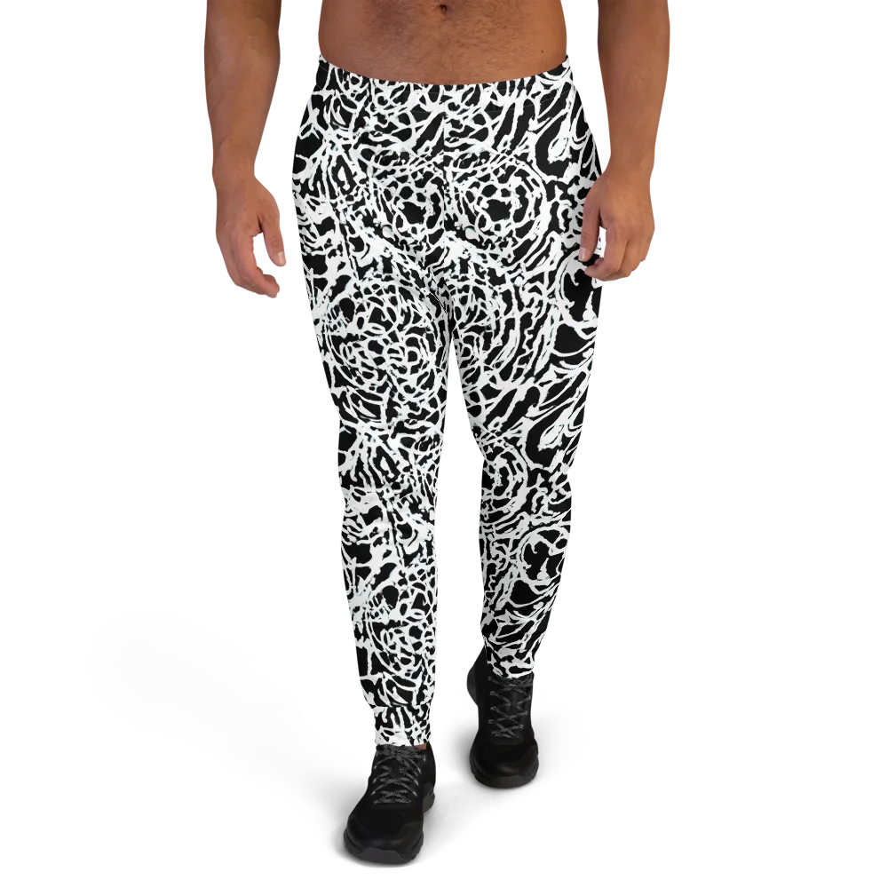Obsidian Gesture on Men's Joggers — Front