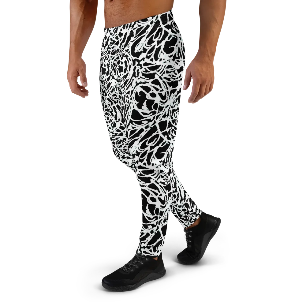 Obsidian Gesture on Men's Joggers — Left