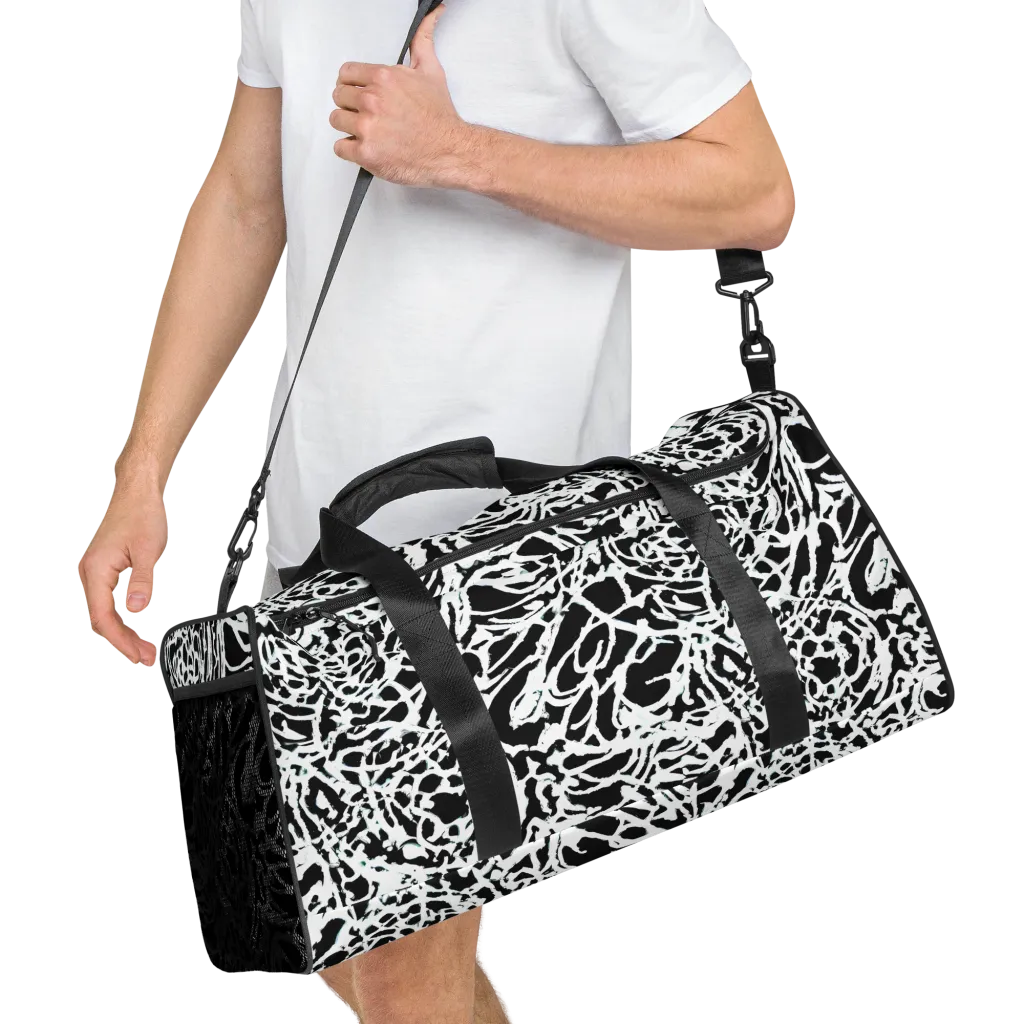 Obsidian Gesture on Duffle Bag — Right Front