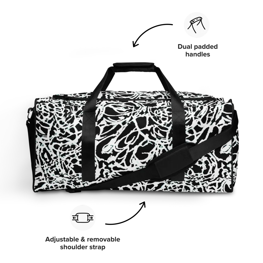 Obsidian Gesture on Duffle Bag — Front