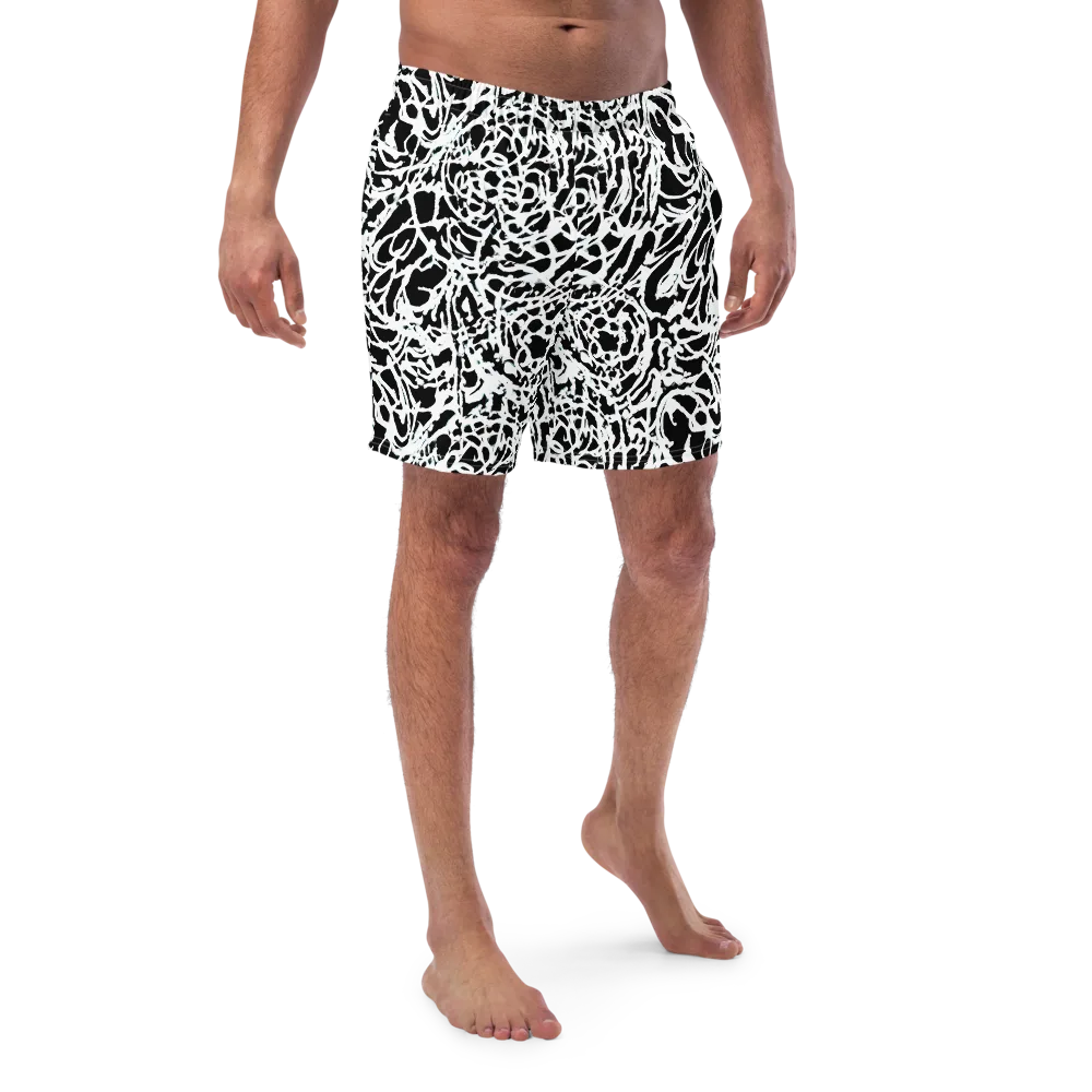Obsidian Gesture on Swim Trunks — Front