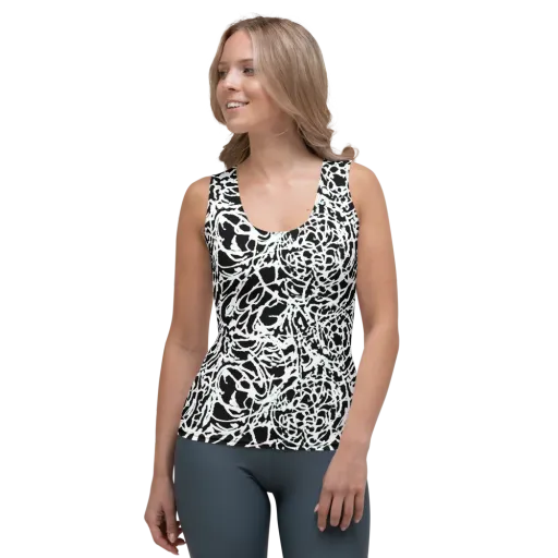 Obsidian Gesture on a Women's Tank Top