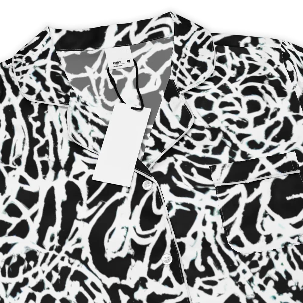 Obsidian Gesture on Women's Short Sleeve Pajama Top — Product details
