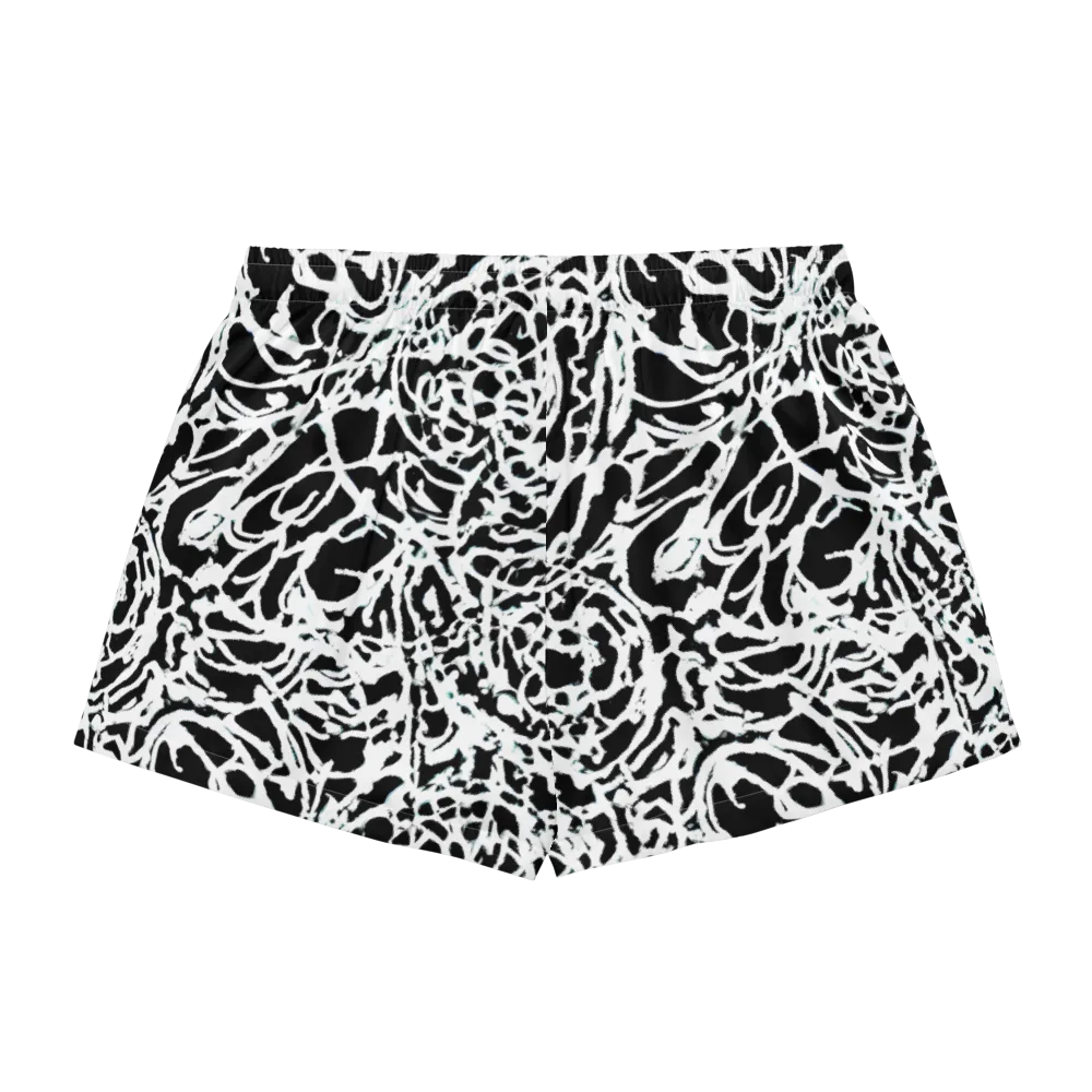 Obsidian Gesture on Women's Pajama Shorts — Back