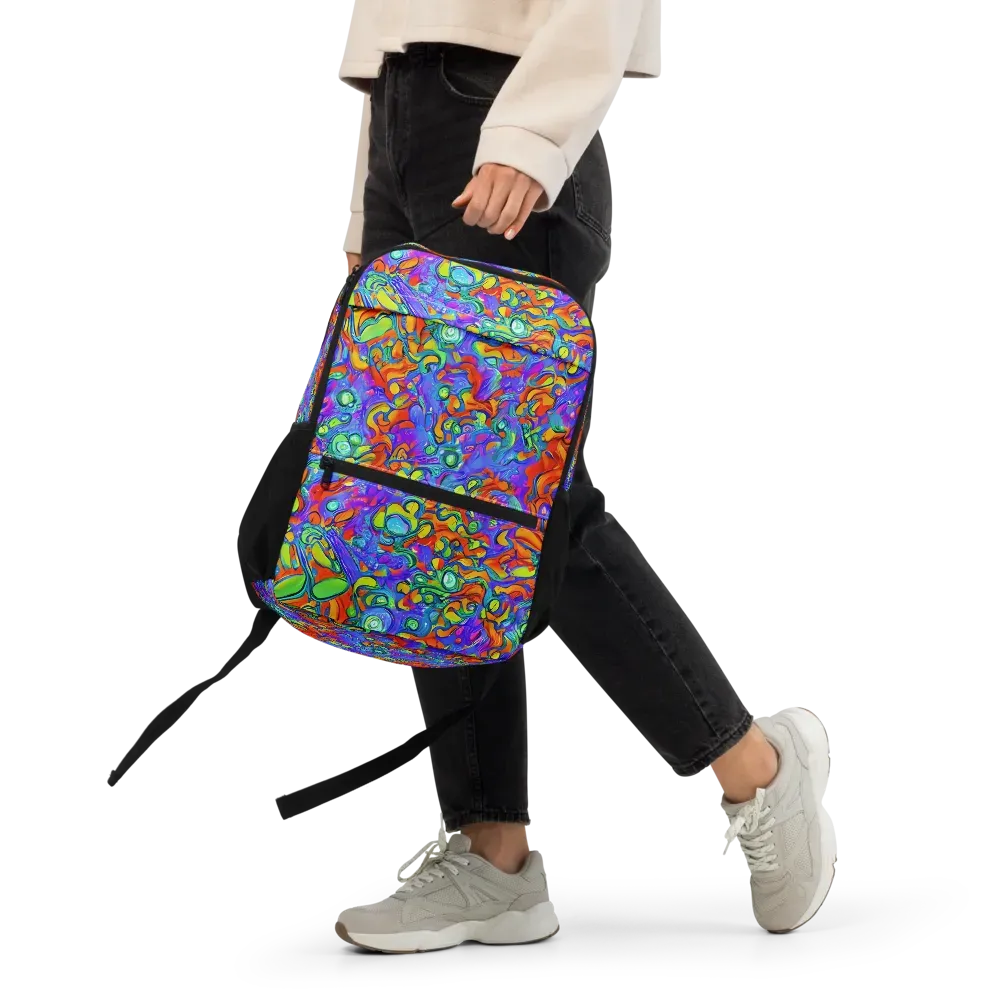 Wild Chromatic on Utility Backpack — Front