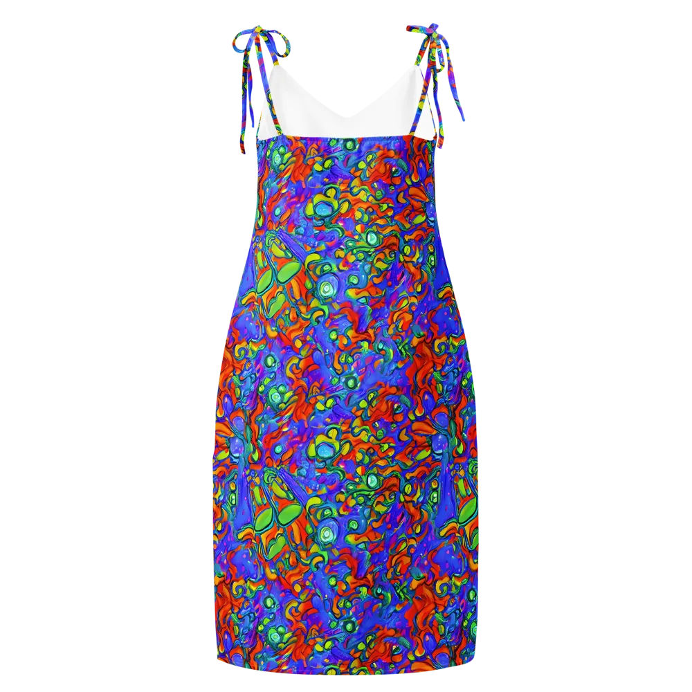 Wild Chromatic on Slip Dress — Back