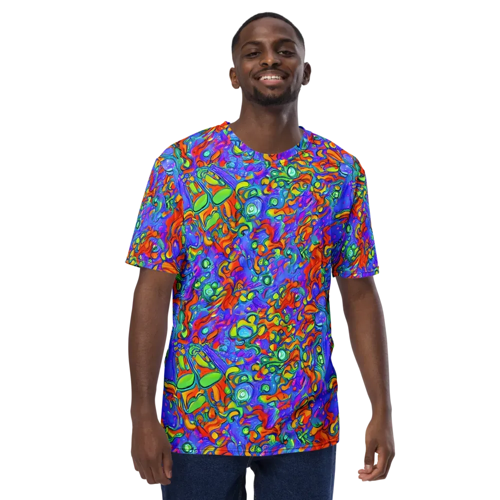 Wild Chromatic on Men's Crew Neck T-Shirt — Front