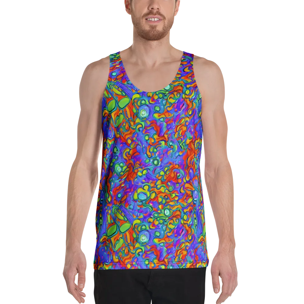 Wild Chromatic on Men's Tank Top — Front