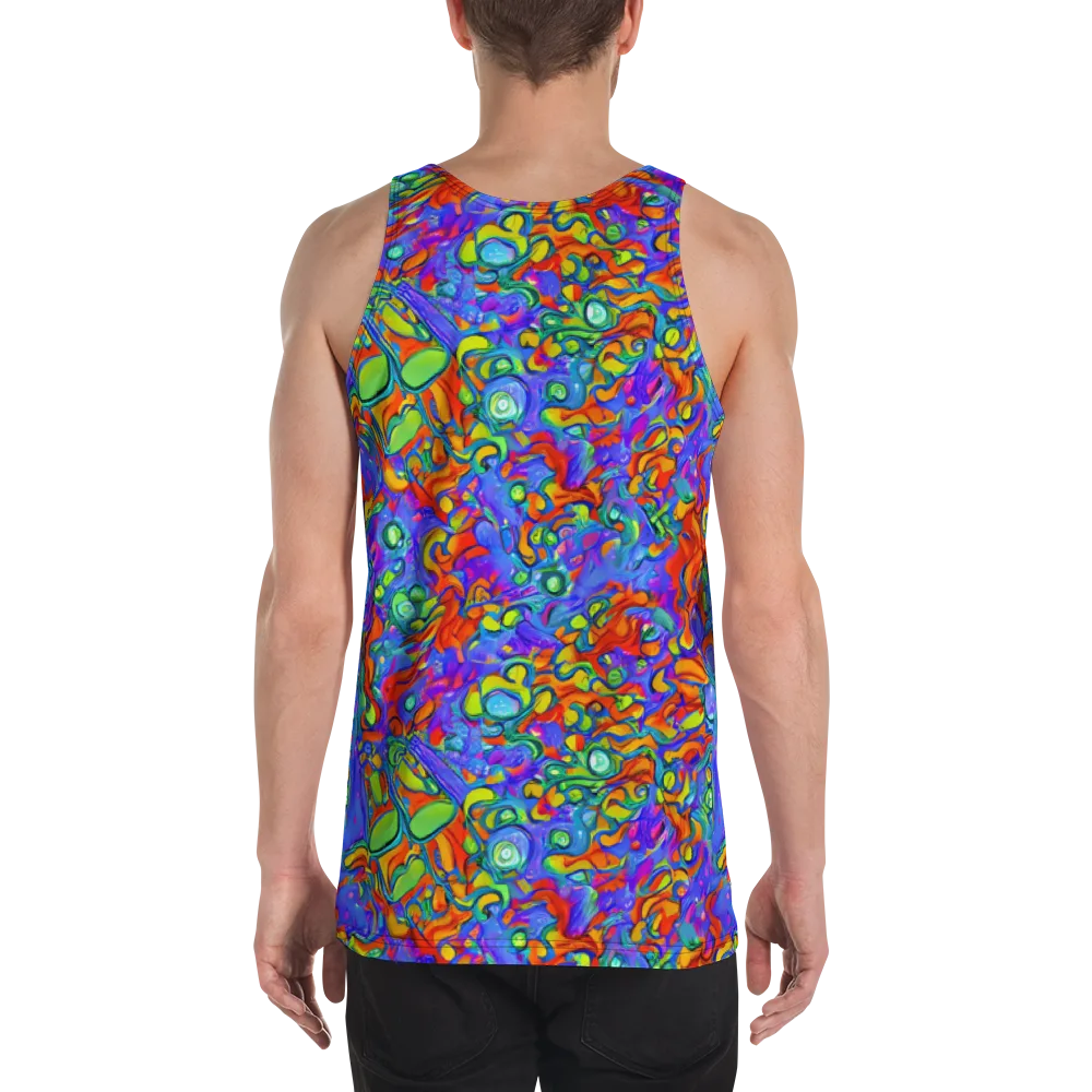 Wild Chromatic on Men's Tank Top — Back