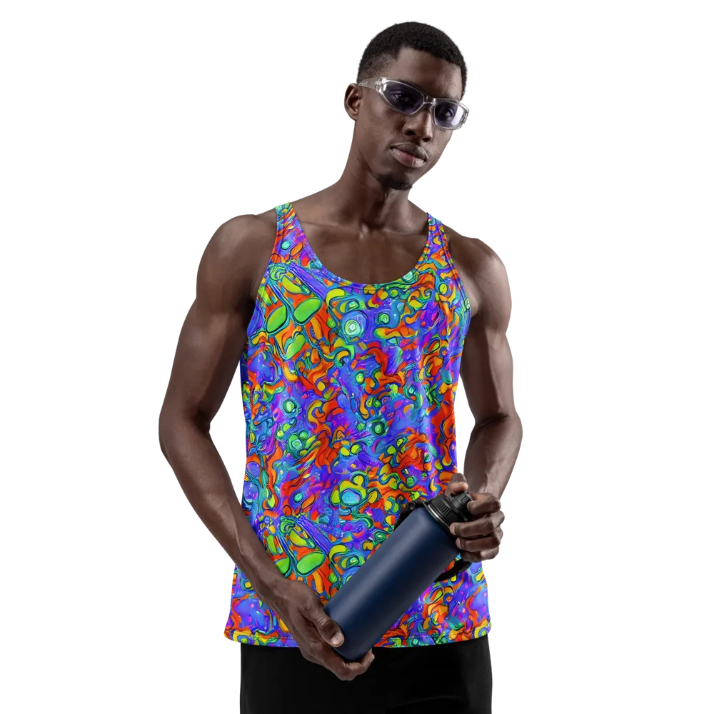 Wild Chromatic on Men's Tank Top — Front
