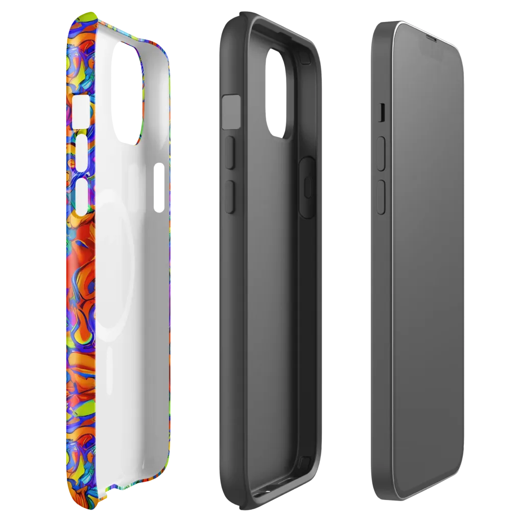 Wild Chromatic on MagSafe Tough Case for iPhone® — Front