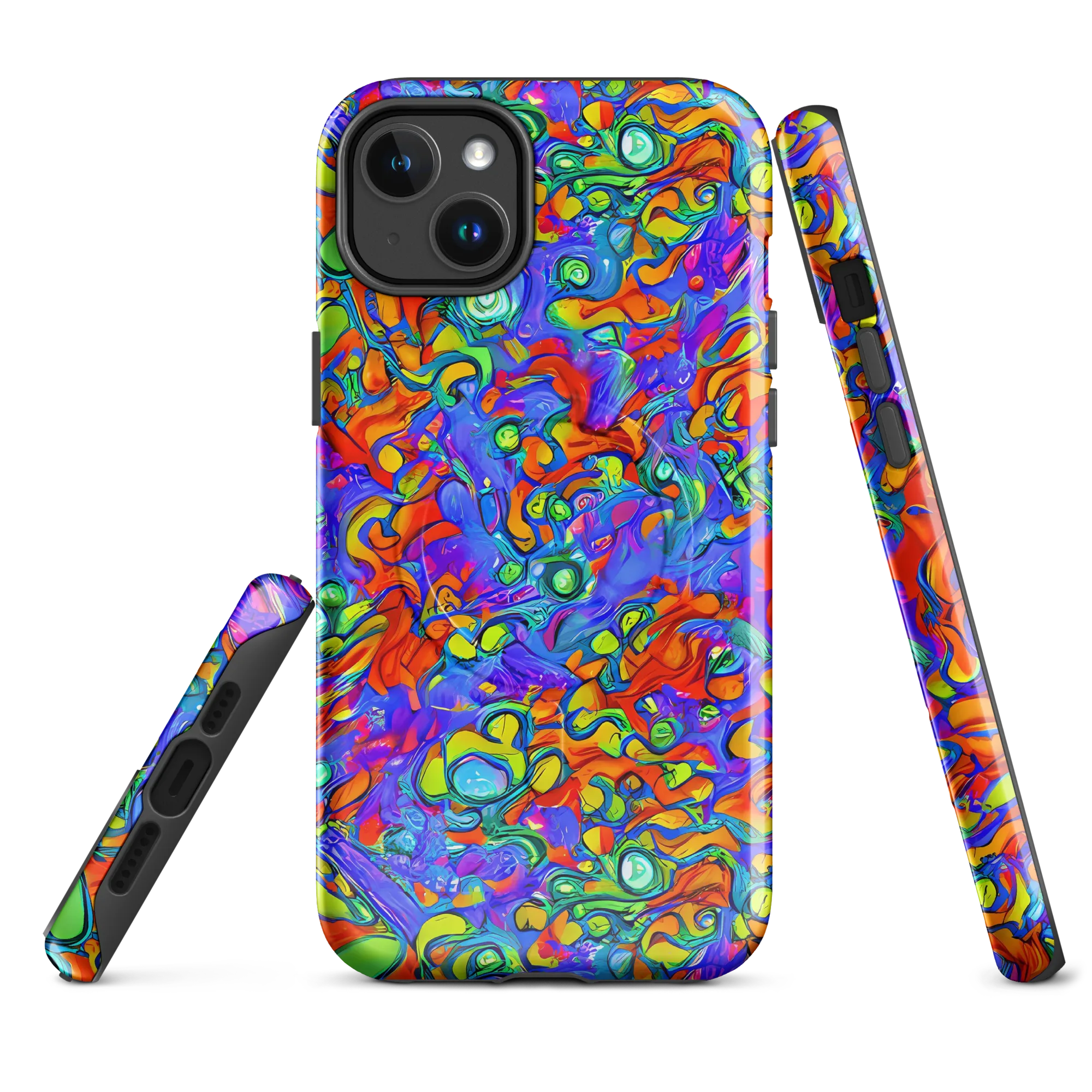 Wild Chromatic on MagSafe Tough Case for iPhone® — Front