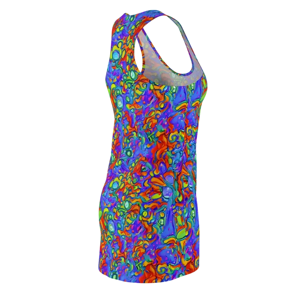 Wild Chromatic on Racerback Dress — Back Side