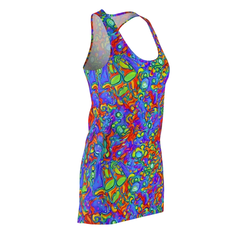 Wild Chromatic on Racerback Dress — Front Side