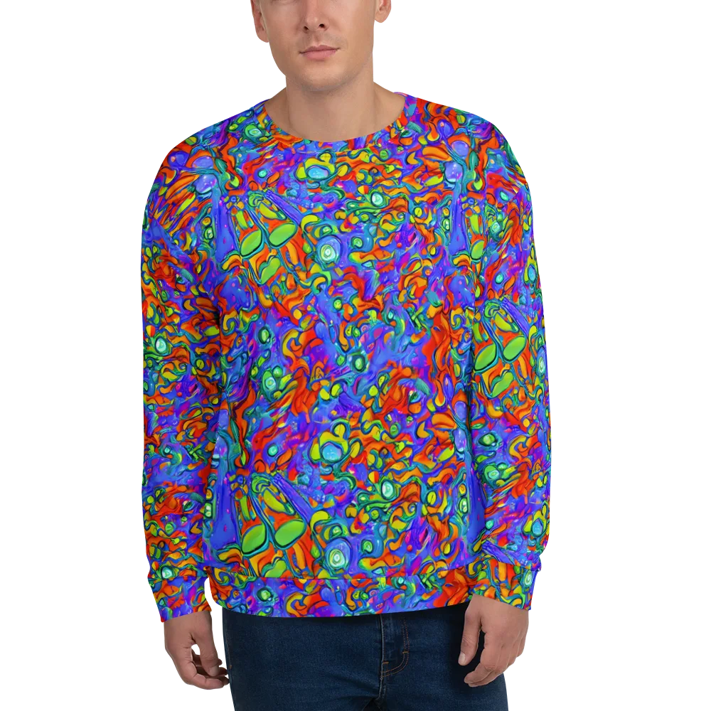 Wild Chromatic on Sweatshirt — Front
