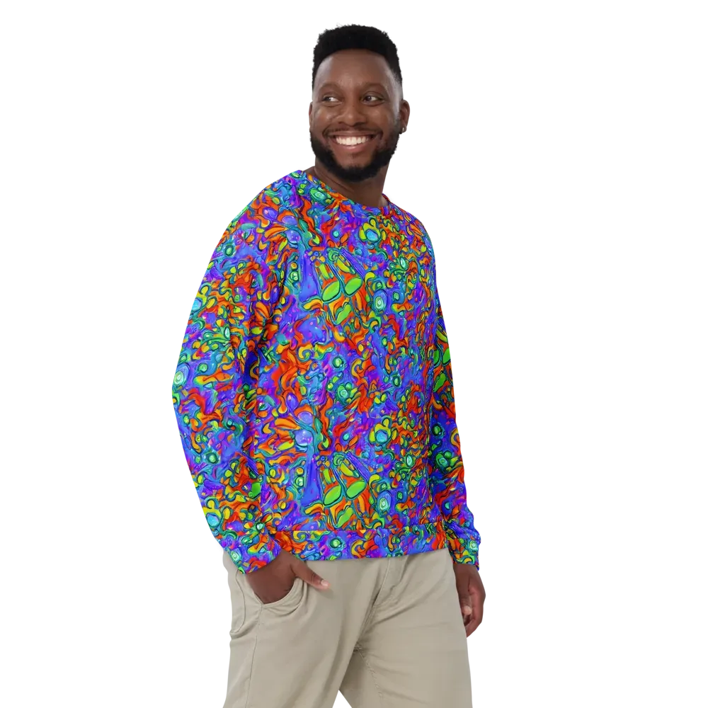 Wild Chromatic on Sweatshirt — Front