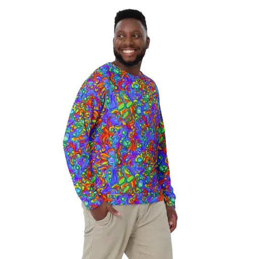 Wild Chromatic on a Sweatshirt
