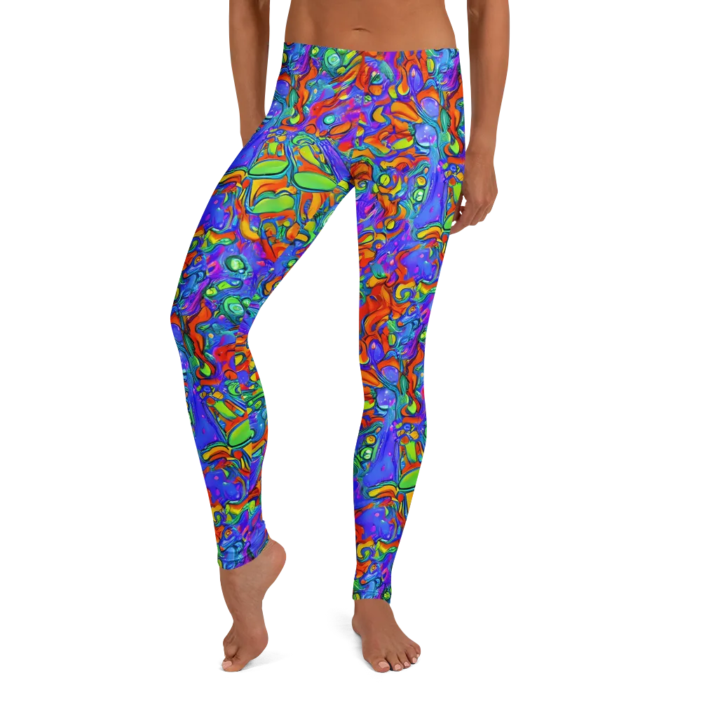 Wild Chromatic on Leggings — Front