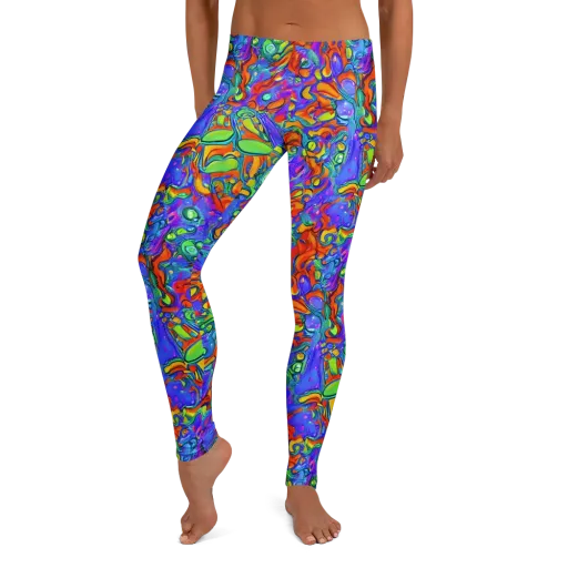 Wild Chromatic on a Leggings