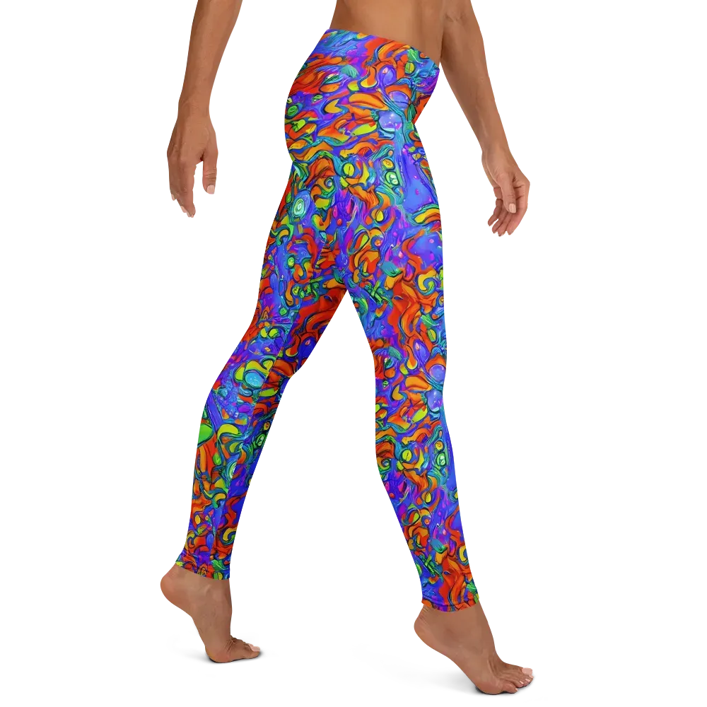 Wild Chromatic on Leggings — Right