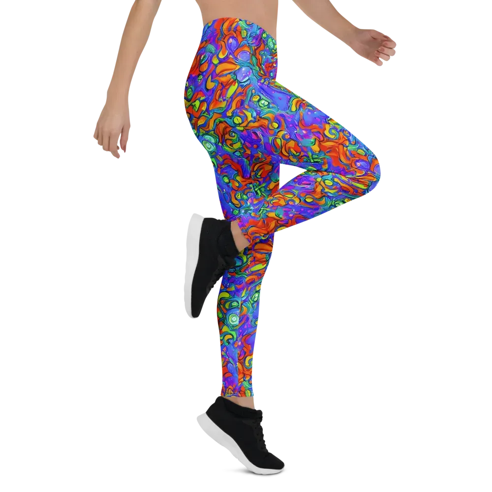 Wild Chromatic on Leggings — Right