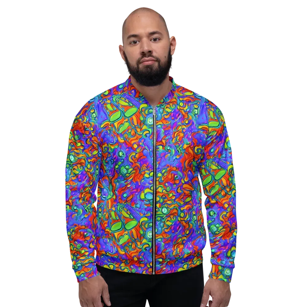 Wild Chromatic on Bomber Jacket — Front