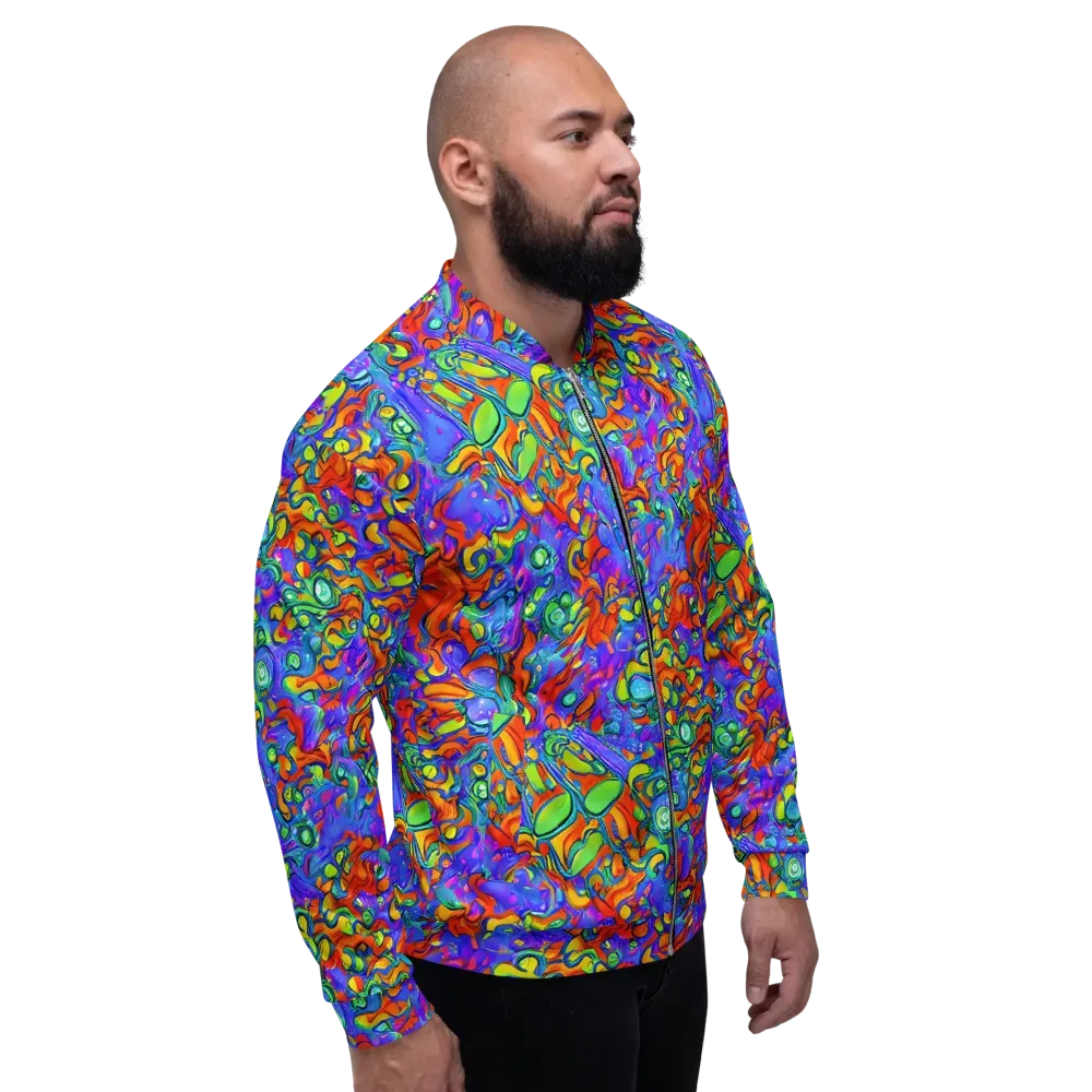 Wild Chromatic on Bomber Jacket — Right