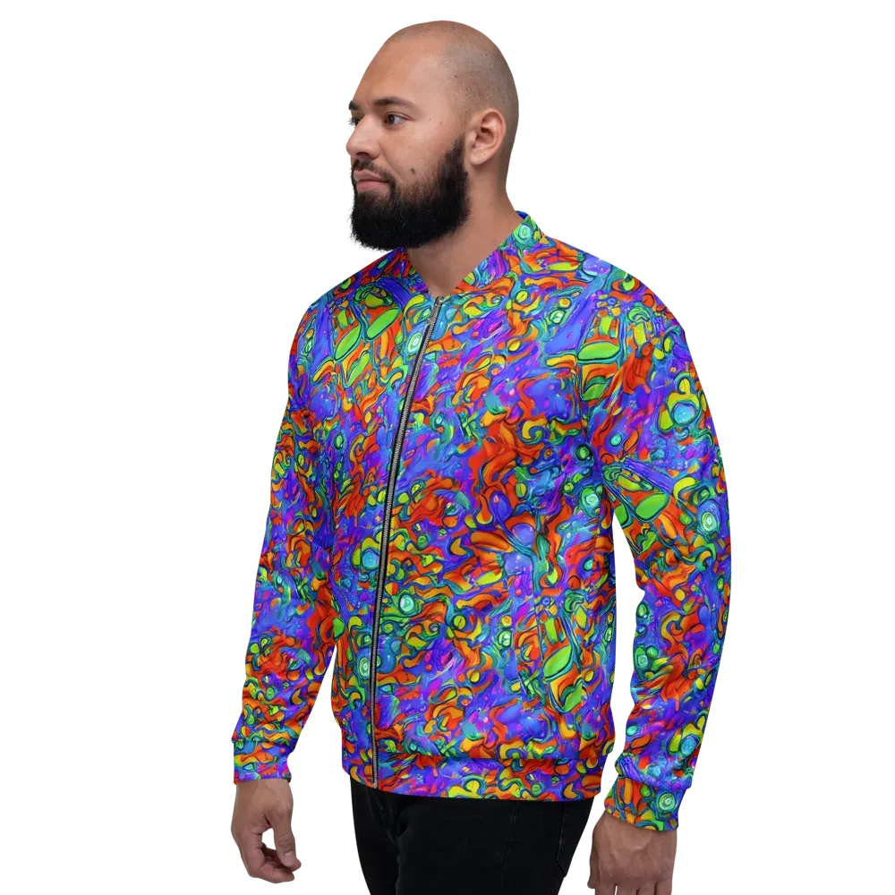 Wild Chromatic on Bomber Jacket — Left