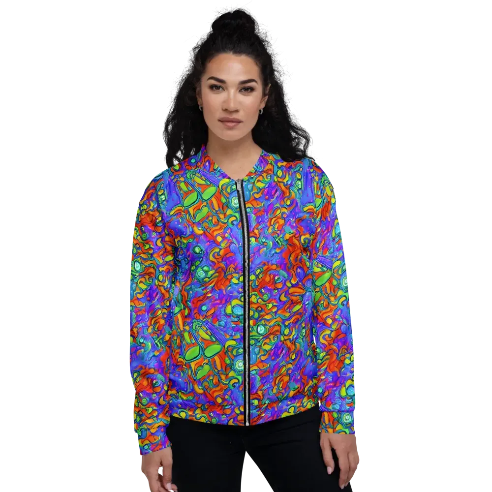 Wild Chromatic on Bomber Jacket — Front