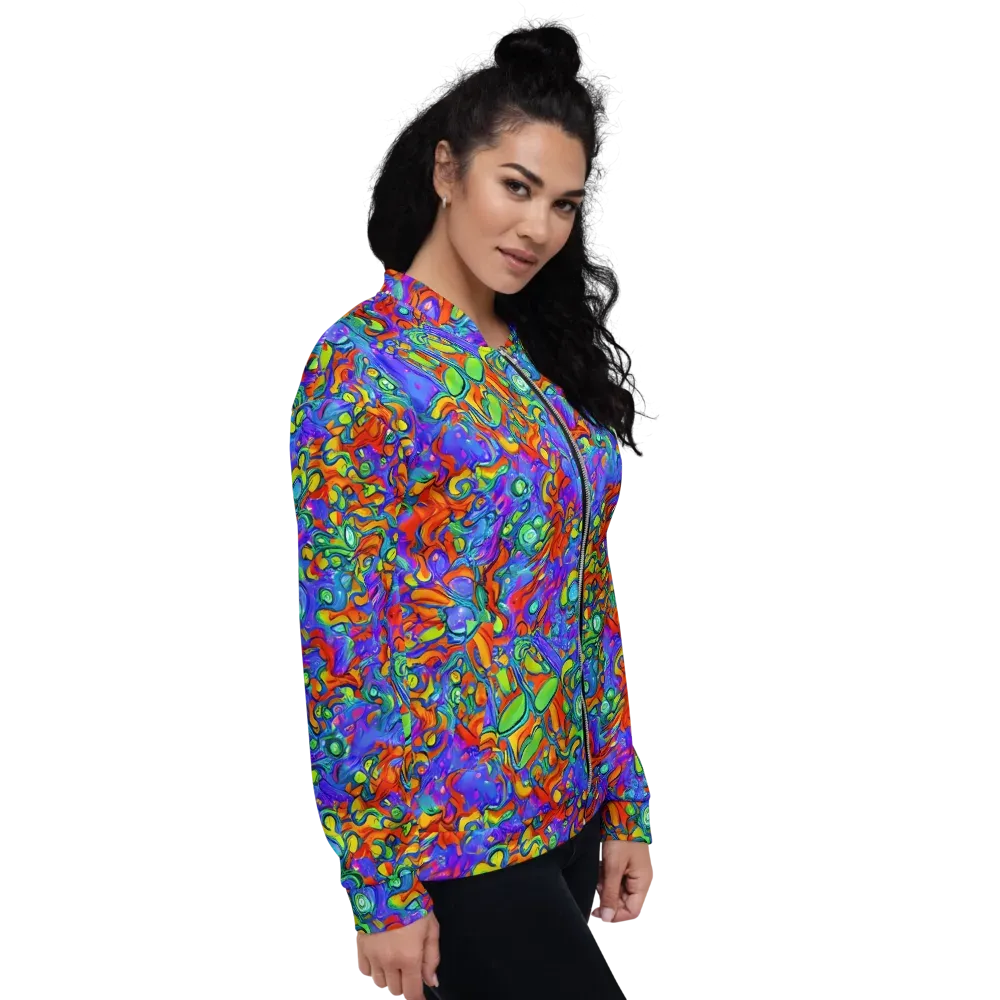 Wild Chromatic on Bomber Jacket — Right