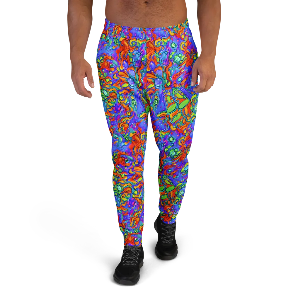 Wild Chromatic on Men's Joggers — Front