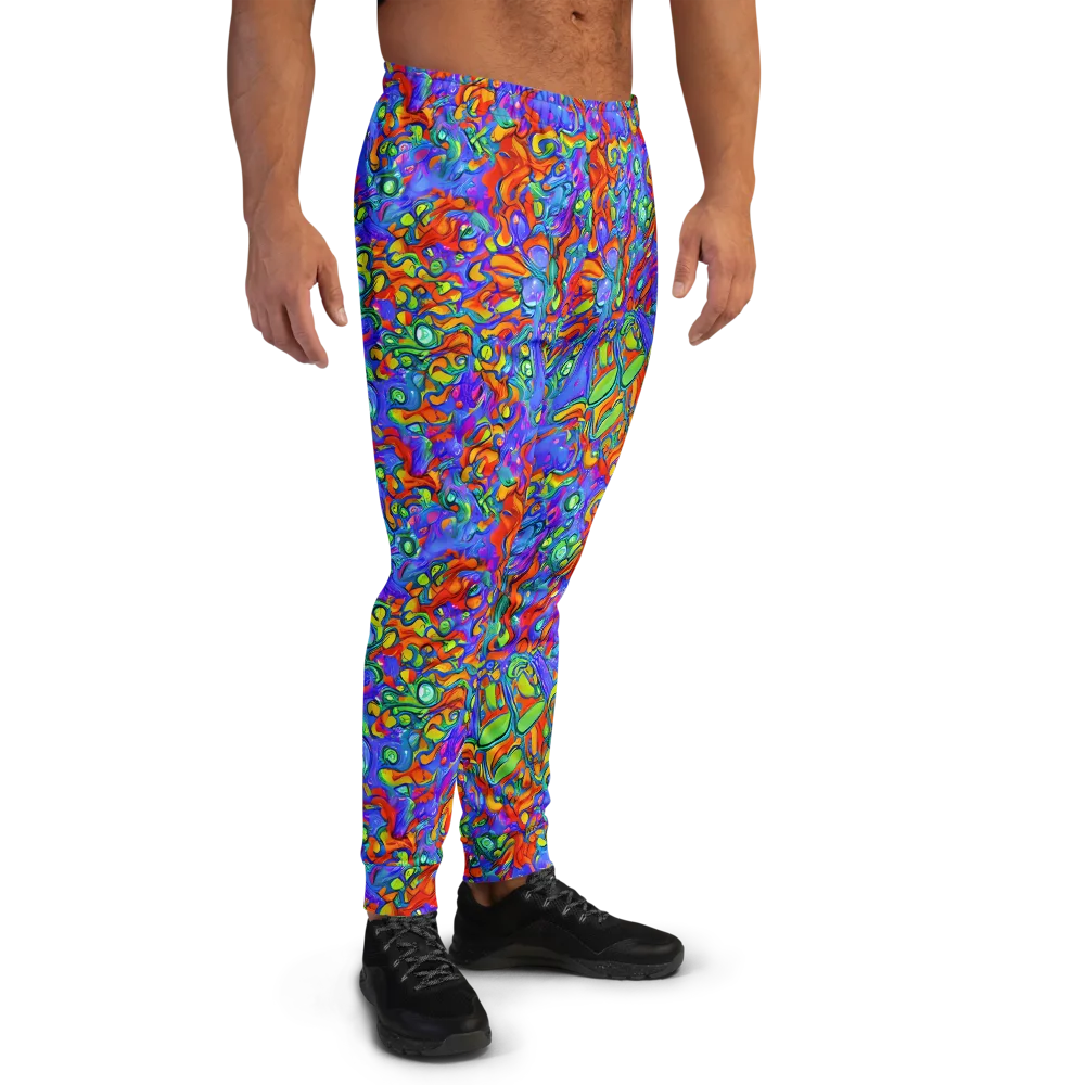 Wild Chromatic on Men's Joggers — Right