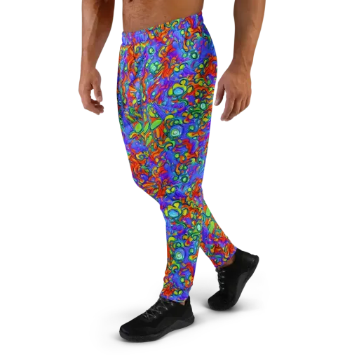 Wild Chromatic on a Men's Joggers