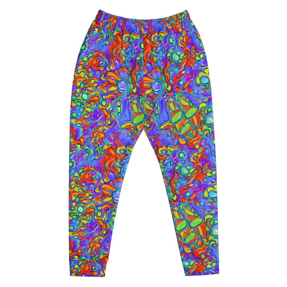 Wild Chromatic on Men's Joggers — Front