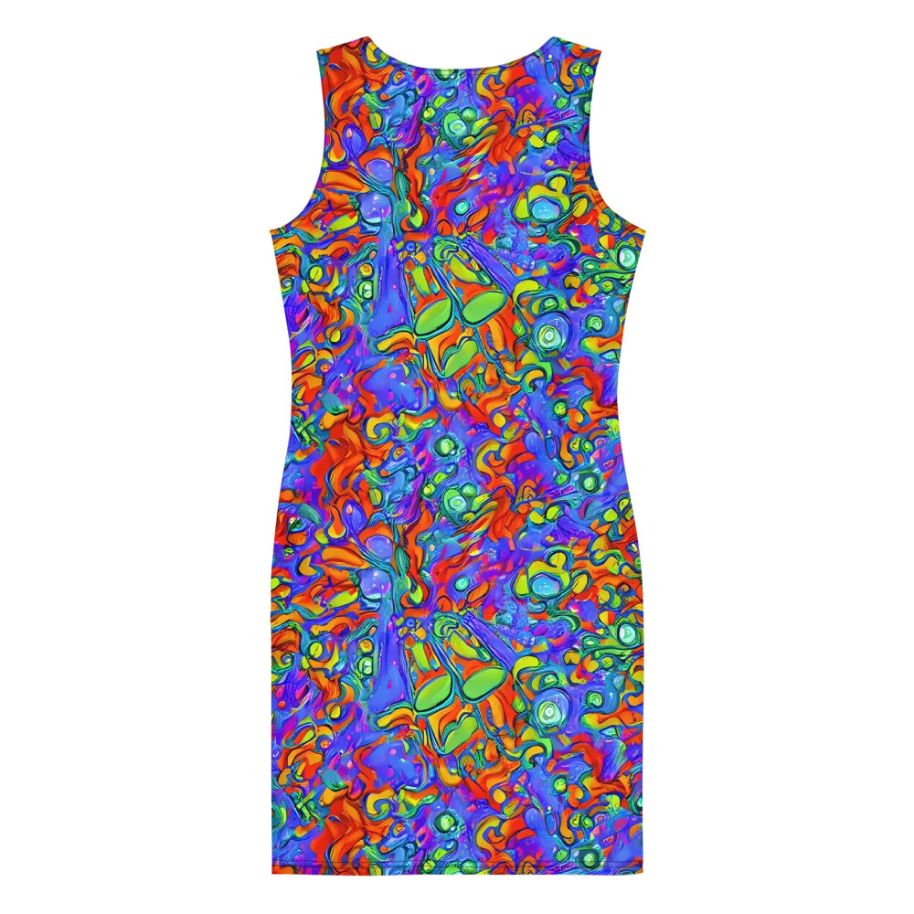 Wild Chromatic on Bodycon Dress — Back
