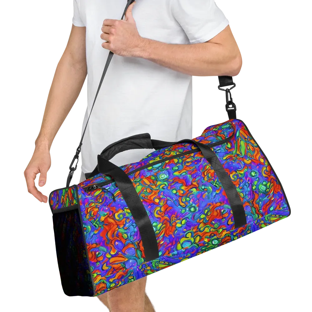 Wild Chromatic on Duffle Bag — Right Front
