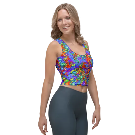 Wild Chromatic on a Crop Top
