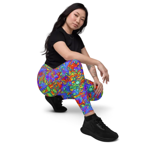 Wild Chromatic on a Leggings with Pockets