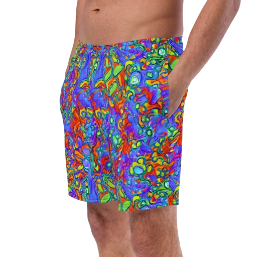 Wild Chromatic on a Swim Trunks